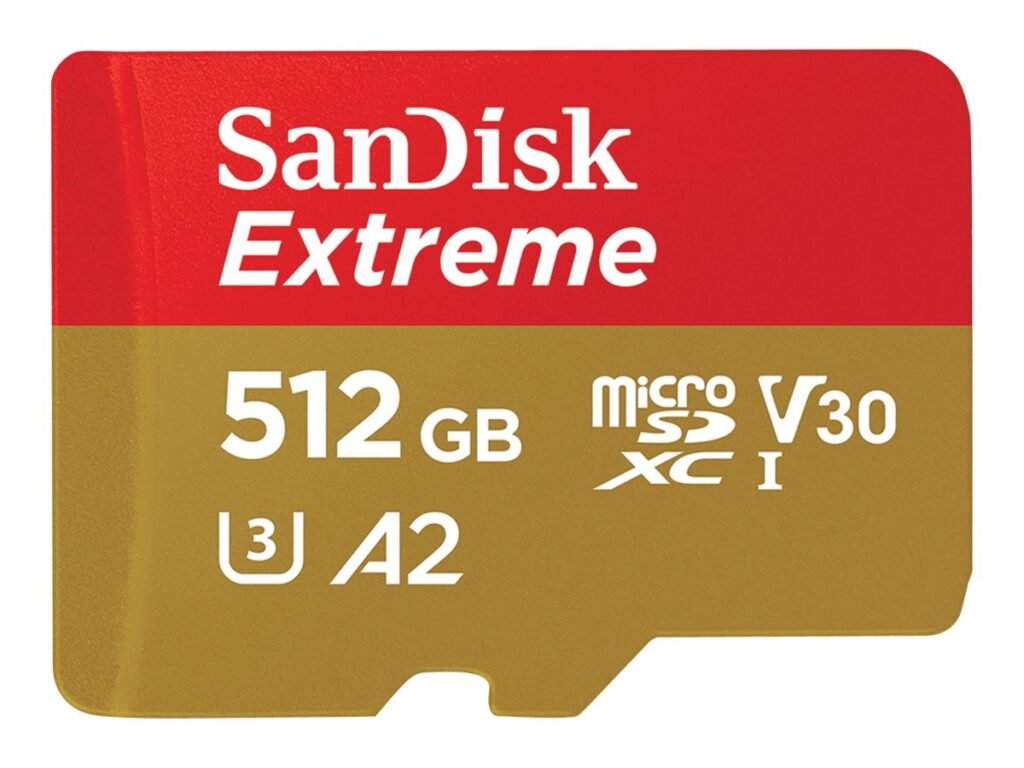 SANDISK Extreme microSDXC 512GB + SD Adp