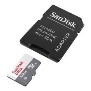 SANDISK Ultra 512GB microSDXC + SD Adpt