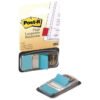 Zastavica 25,4x43,2mm 50 listova film poluprozirni Post-it 3M 680-23 sv. plava