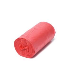 Vreća za smeće 40L 50x70cm 10/1 LDPE crvena ekstra čvrste