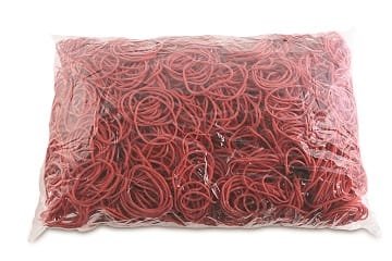 Gumica vezica fi  40mm 1kg crvena