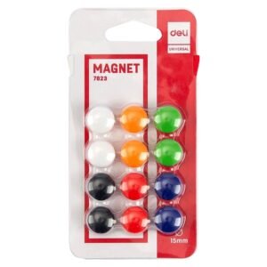 Magneti promjer 15mm Deli 7823 12/1 miks