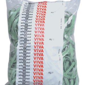 Gumica vezica fi 40x5mm 1kg zelena