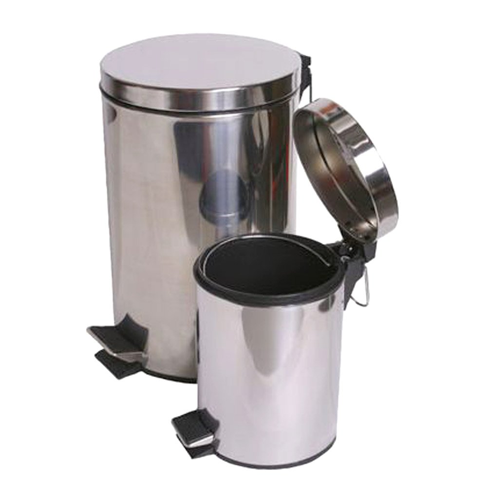 Kanta za otpatke s pedalom inox 20l