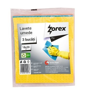 Krpa spužvasta 18x20cm 3/1 Zorex;