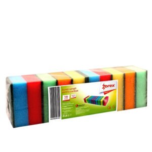 Spužvica za pranje posuđa 9x5,8x3cm colored 10/1 Zorex