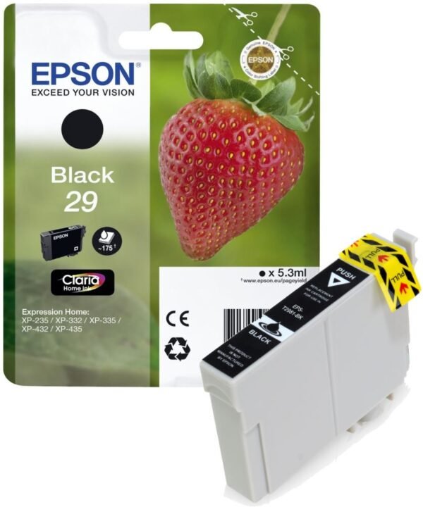 030201394 Tinta EPSON T29814010 Black 29 - Claria Home Ink original