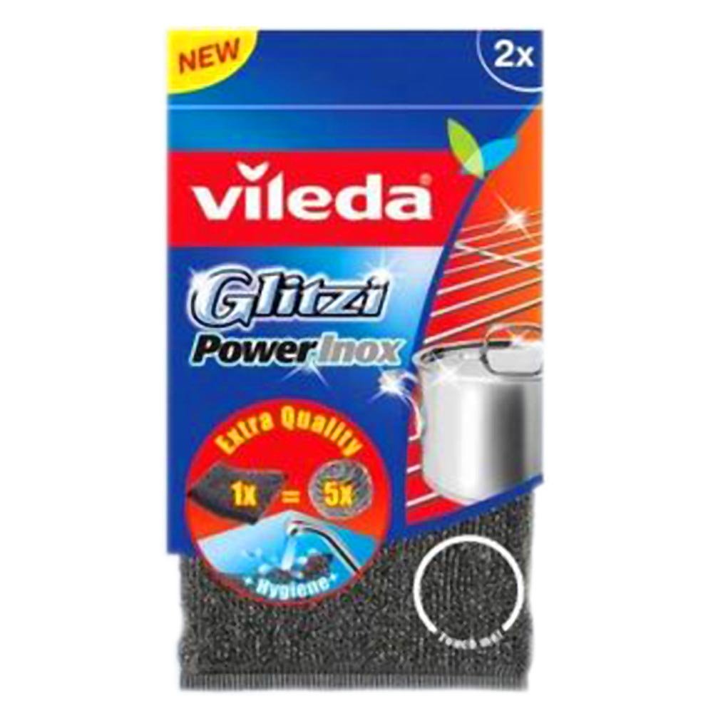 Žica inox za pranje posuđa jastučić 2/1 Vileda Glitzi Power
