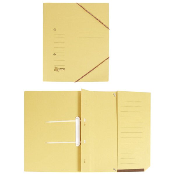 Mapa viseća s mehanikom džepom i vezicom T-MAPA 100-005 žuta