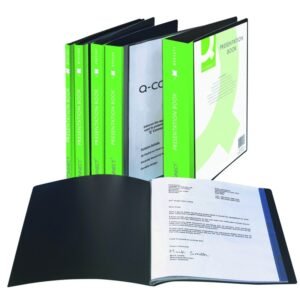 Mapa uložna varena A4 40 uložnih fascikala Q-Connect Mapa uložna varena A4 uložni fascikli