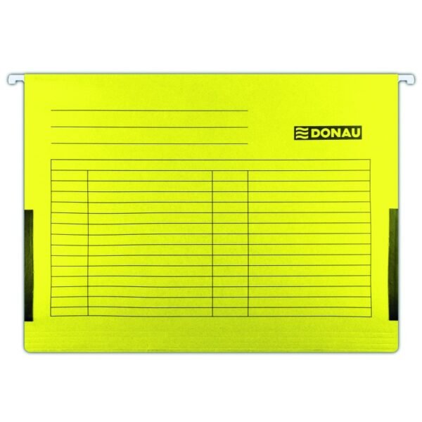 Mapa viseća s platnom A4 33-V Donau 7420905 5/1 žuta