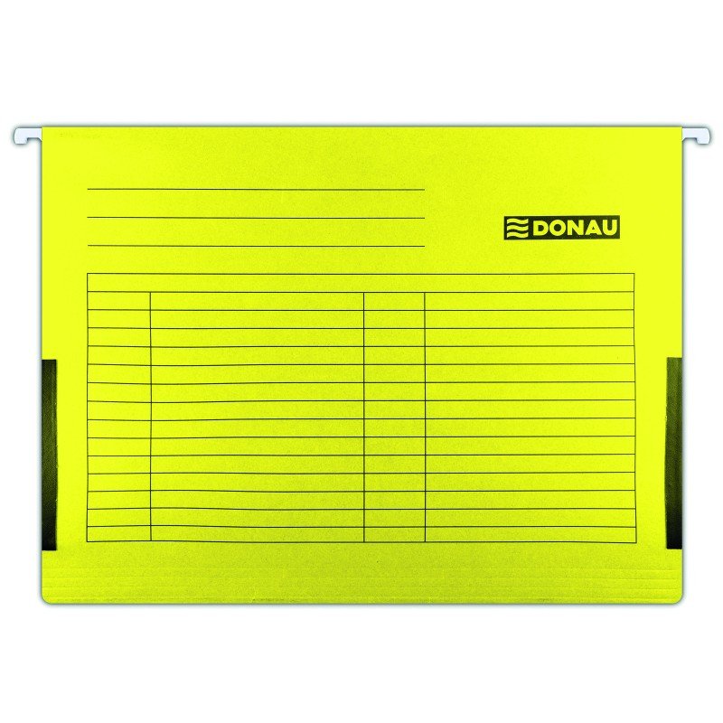 Mapa viseća s platnom A4 33-V Donau 7420905 5/1 žuta