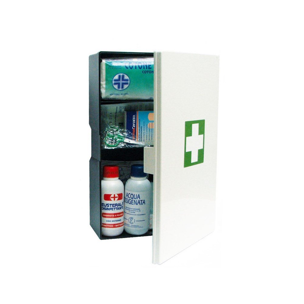 Ormarić za prvu pomoć plastični puni