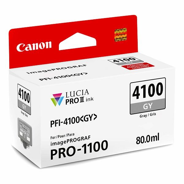 Canon tinta PFI-4100GY, siva