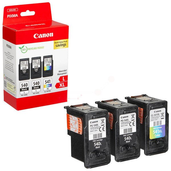 Canon multipack PG-540L x 2 + CL-541XL