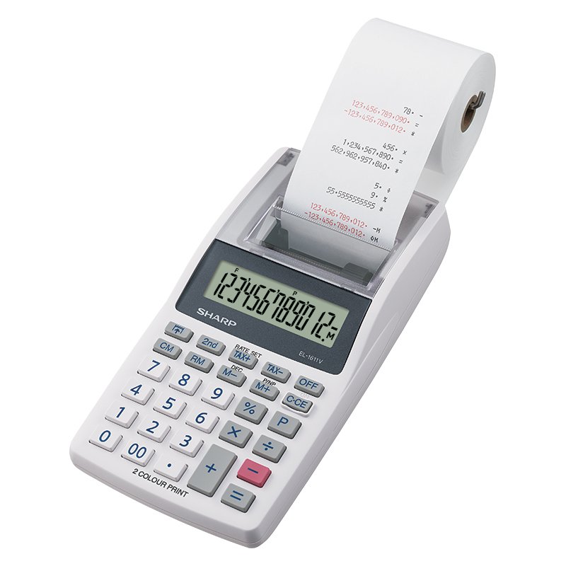 Kalkulator stolni 12 mjesta Sharp EL-1611V bijeli