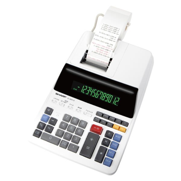 Kalkulator stolni 12 mjesta Sharp EL2607PGGYSE bijeli
