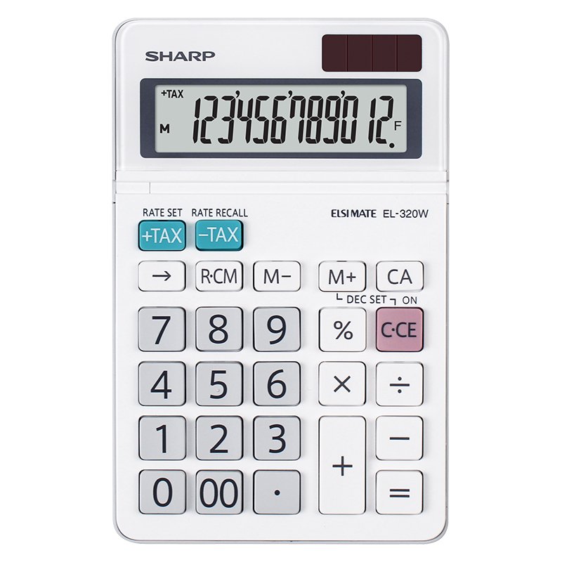 Kalkulator komercijalni 12 mjesta Sharp EL320WB bijeli