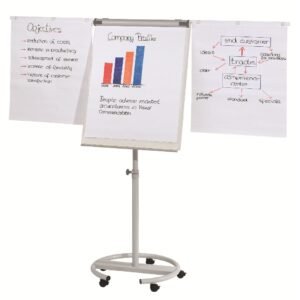 Ploča flipchart sa stalkom na kotačima 68x110cm Franken;