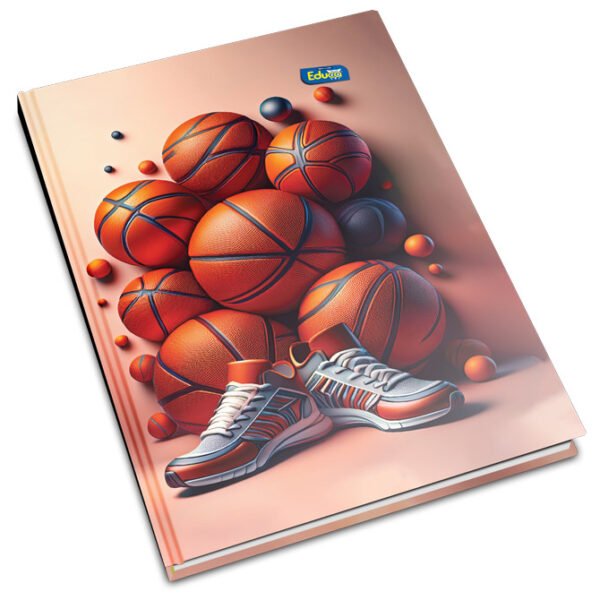 Teka tvrdi uvez A5 karo 96 listova miks dezeni EOL