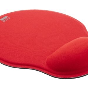 Podloga za miš s gel odmorištem za dlan Wrest crvena
