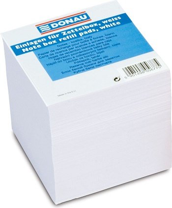 Papir za kocku 9x9x8,5 cm Donau bijeli