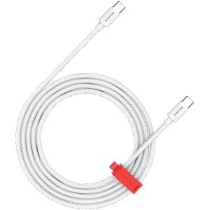CANYON cable CC100AB C-C 100W Braided 1.2m White CANYON cable CC100AB C-C 100W Braided 1.2m White