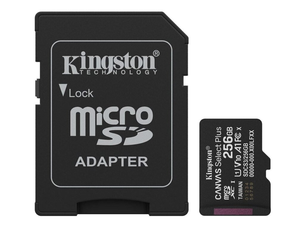 KINGSTON 256GB microSDXC Canvas Select
