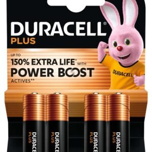 Baterija DURACELL Plus Power Boost AA + 150% extra life 4/1; 