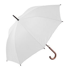 Kišobran automatski s drvenom drškom Henderson bijeli;