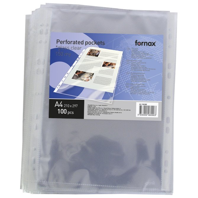 Fascikl uložni A4 150mic. sjajni 100/1