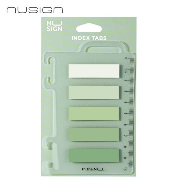 Zastavica 44x12mm 5x20 listova film poluprozirni Deli Nusing ENS356-GR zelena;