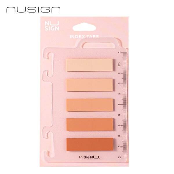 Zastavica 44x12mm 5x20 listova film poluprozirni Deli Nusing ENS356-PK ružičasta;