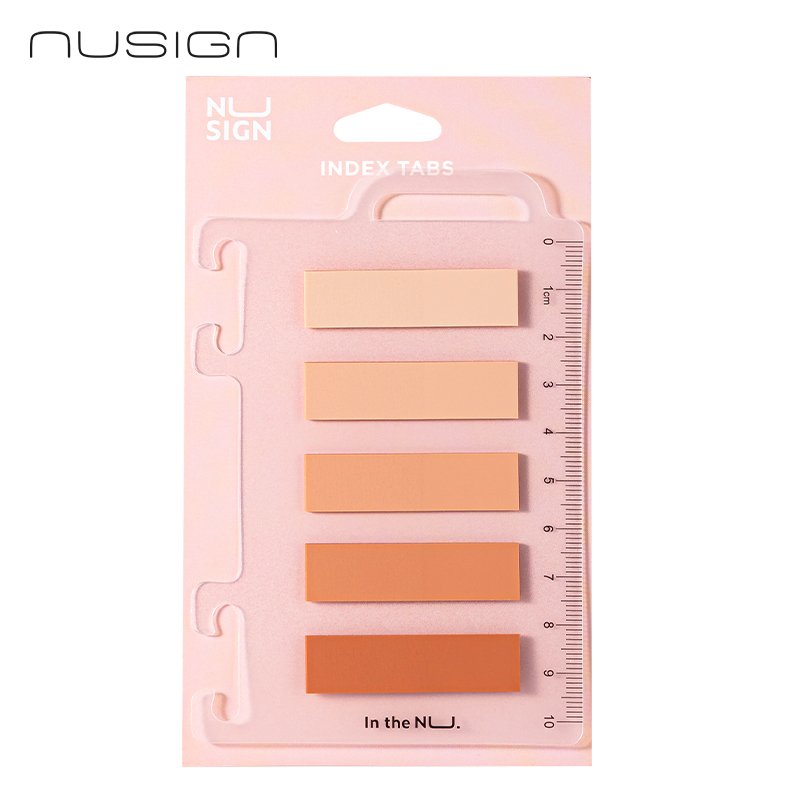 Zastavica 44x12mm 5x20 listova film poluprozirni Deli Nusing ENS356-PK ružičasta