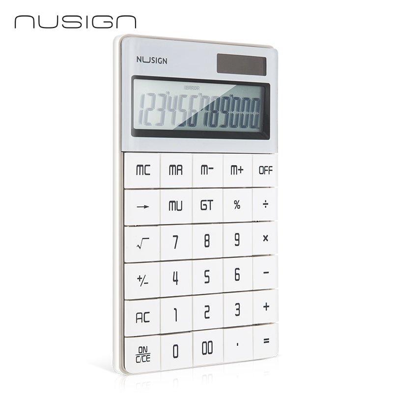 Kalkulator komercijalni 12 mjesta Deli Nusign ENS041WH bijeli