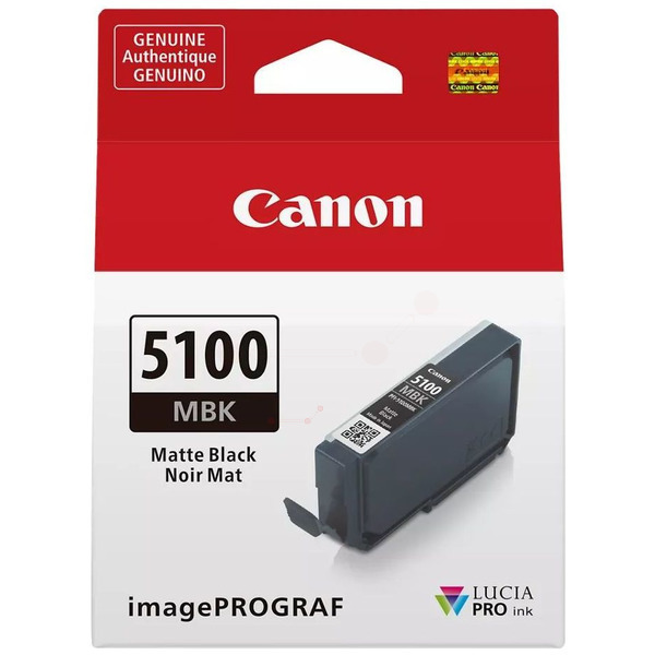 Canon tinta PFI-5100MBK, mat crna
