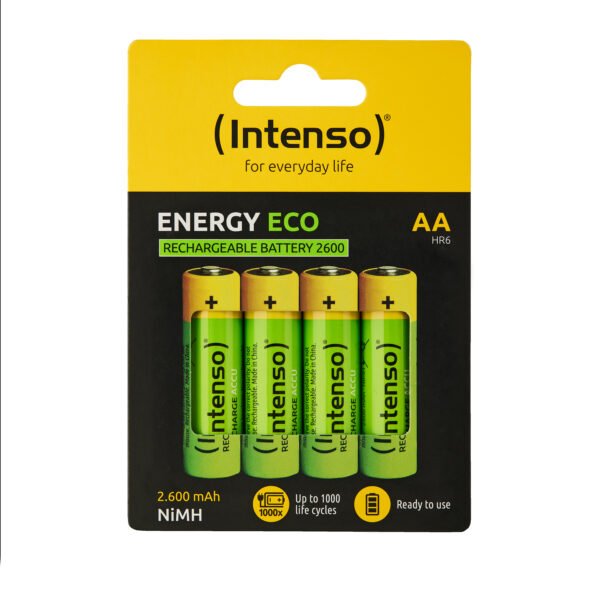 Baterija INTENSO Energy Eco punjiva AA 2600mAh 1.2V 4/1