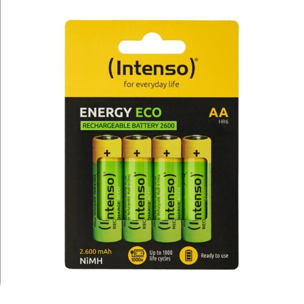 Baterija INTENSO Energy Eco punjiva AA 2600mAh 1.2V 4/1