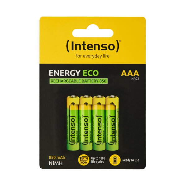 Baterija INTENSO Energy Eco punjiva AAA 850mAh 1.2V 4/1;