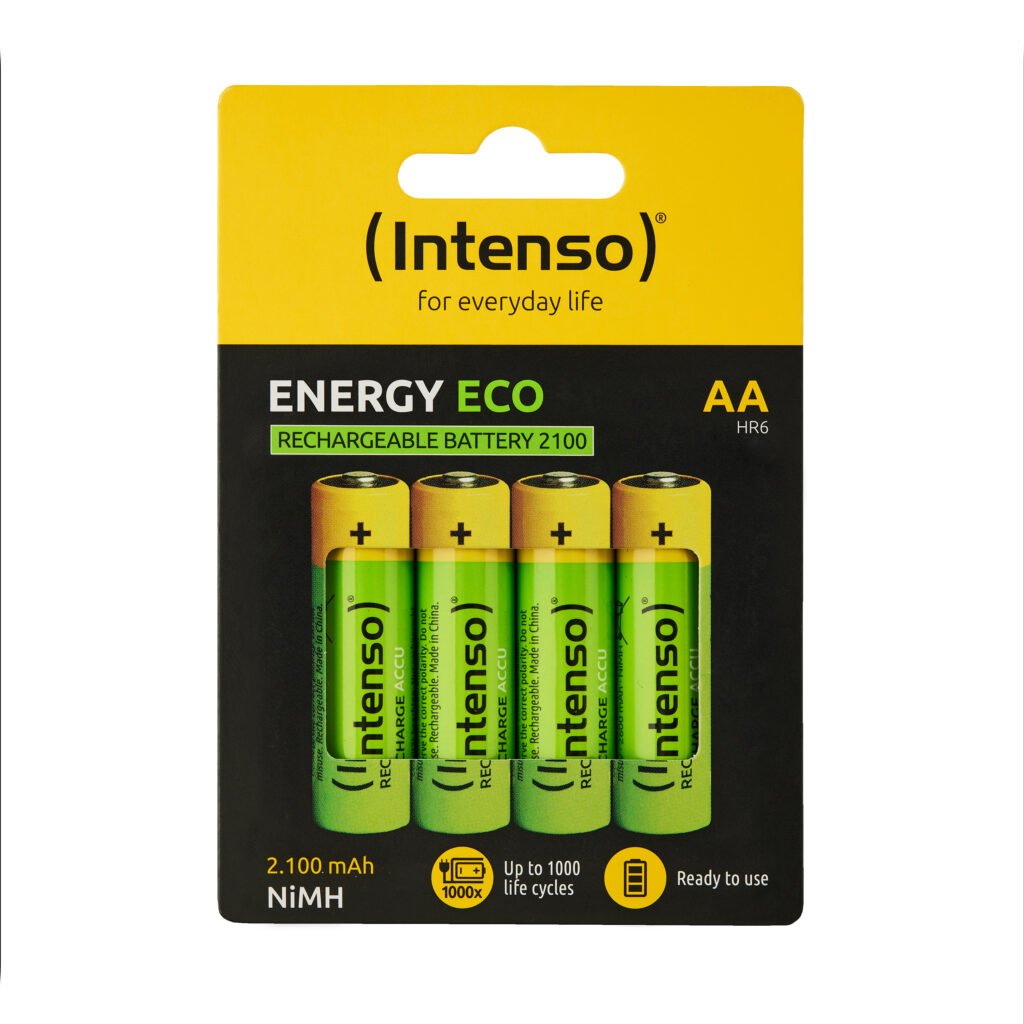 Baterija INTENSO Energy Eco punjiva AA 2100mAh 1.2V 4/1