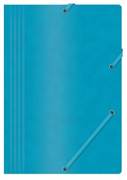Fascikl s gumicom kartonski A4 plavi prešpan Fascikl s gumicom kartonski A4 plavi prešpan