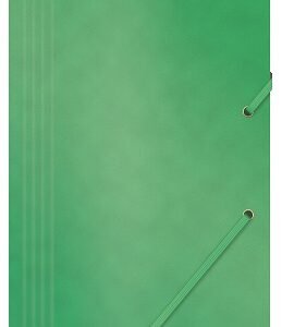 Fascikl s gumicom kartonski A4 zeleni prešpan 