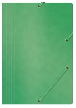 Fascikl s gumicom kartonski A4 zeleni prešpan 