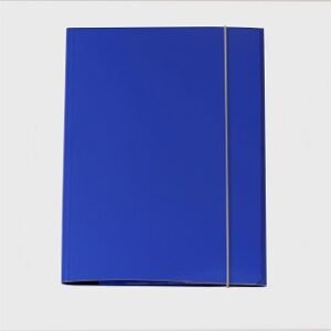 Fascikl s gumicom kartonski A4 25x34,2cm plavi; 