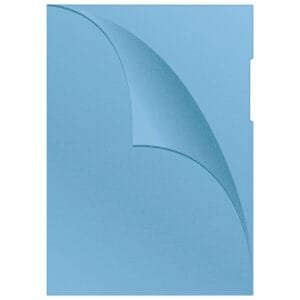Fascikl pvc L plavi