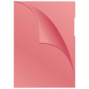 Fascikl pvc L crveni