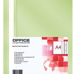 Fascikl euromehanika A4 25/1 svijetlozelena Office products