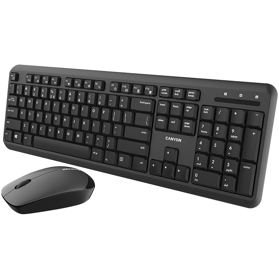 CANYON SET-W20 EN/AD Keyboard+Mouse Wireless