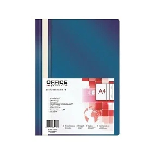 Fascikl klizna mehanika  A4 1/1 tamno plava