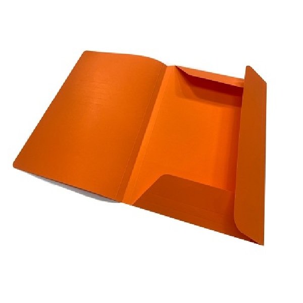 Fascikl prešpan klapa  A4 narančasti 250x330mm 25/1